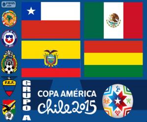 Puzzle Ομαδοποιήστε το Α, Copa America 2015